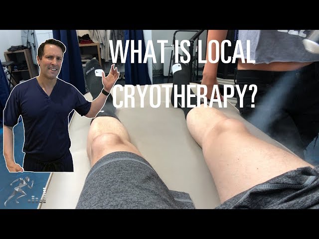 Local cryotherapy to help your joints and muscles feel better