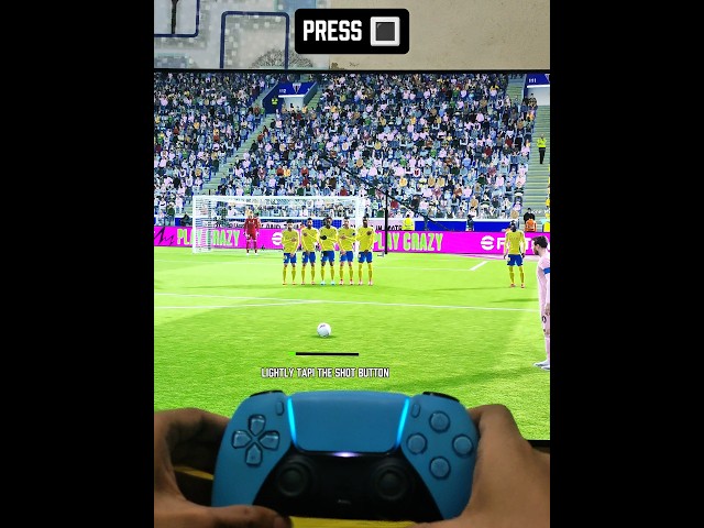 How To Score Free Kick Under Player In Efootball 2025 ⚽ #efootballtutorial #efootball2025 #