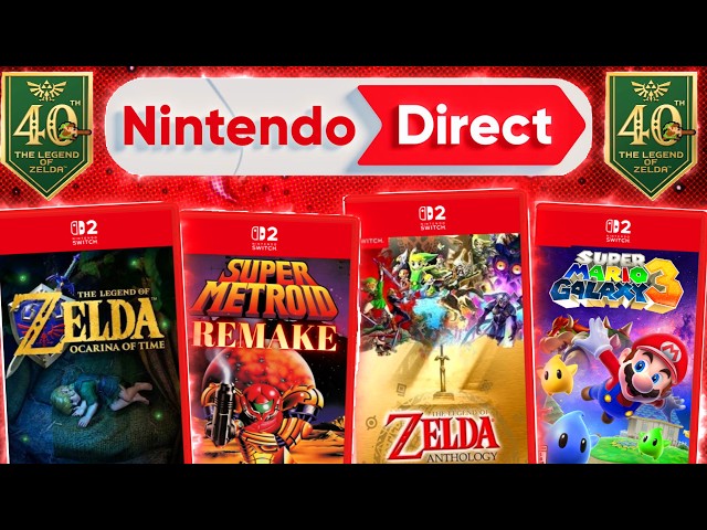 HUGE Switch 2 Leaks That Could Come At The Nintendo Direct!