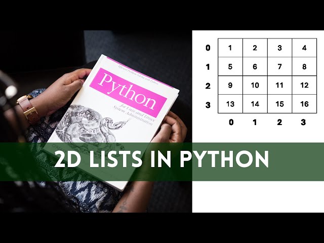 2D Lists in Python