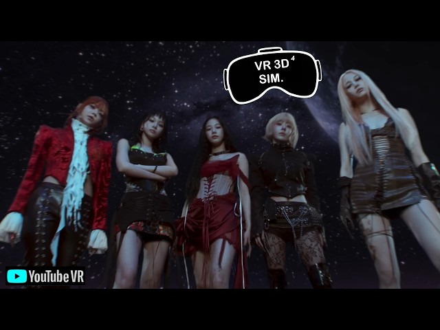 [VR] LE SSERAFIM 'CELEBRATION' MV (Simulated VR 3D)