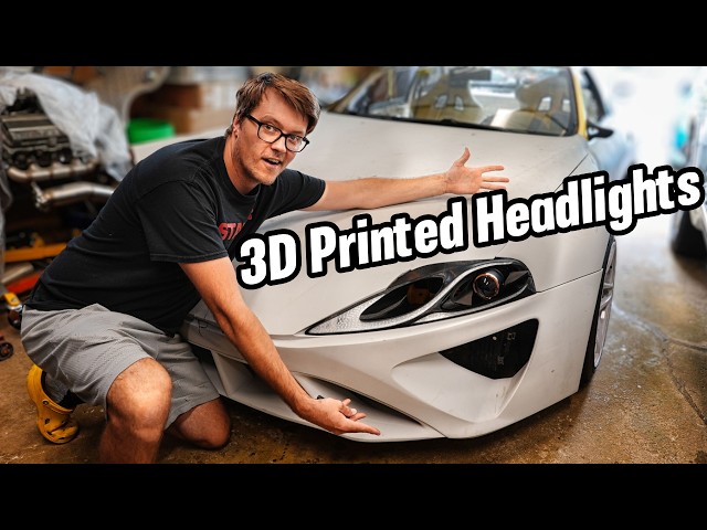 I 3D Printed the Most Insane Headlights