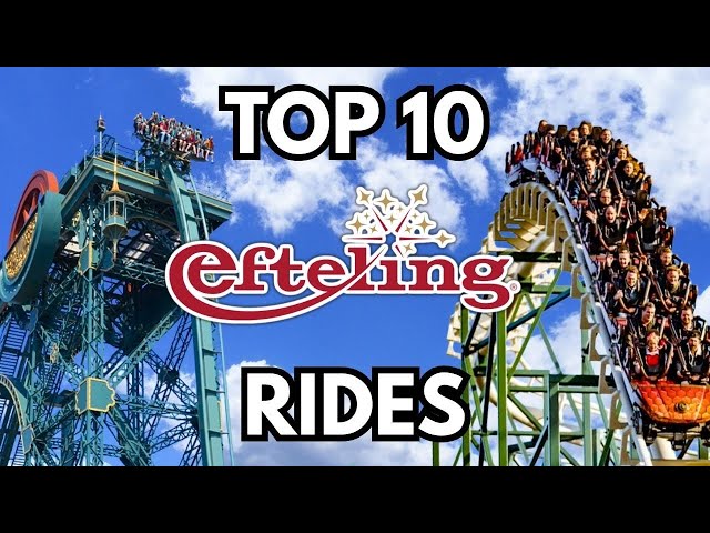 TOP 10 Rides at Efteling!
