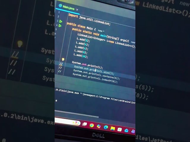 #Linked list in Java 😎🫡👩‍💻#