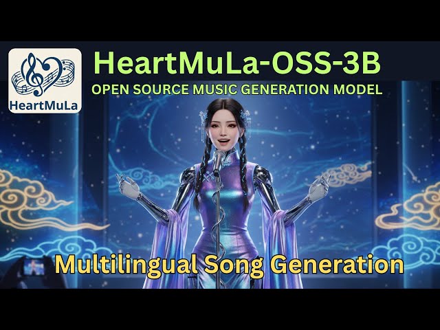 HeartMuLa-oss-3B: Open-Source Multilingual AI Music Generation | Live Demo