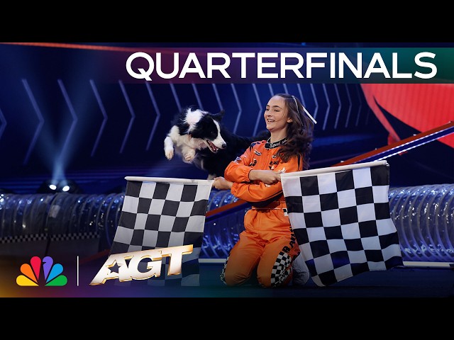 Olivia Befus And Her Dogs Light Up The Stage To “Runaway Baby” | Quarterfinals | AGT 2026