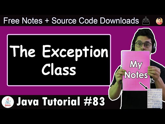 The Exception class in Java