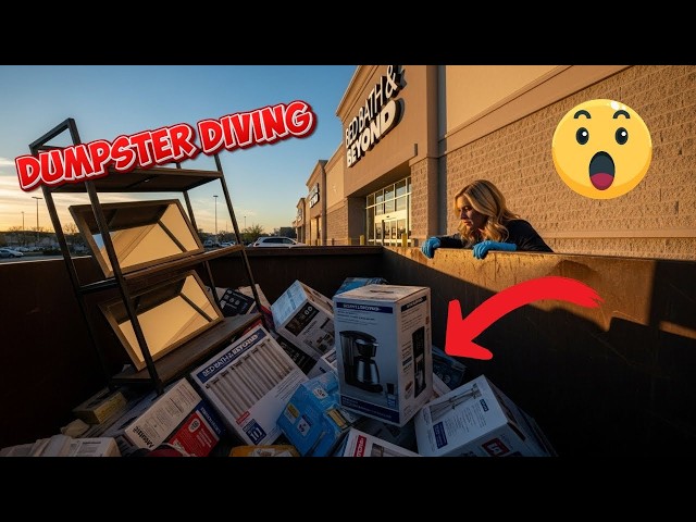 Now This Is Crazy!! Dumpster Diving at Retail Stores
