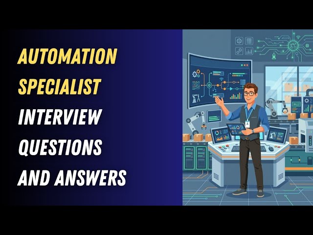 Automation Specialist Interview Questions and Answers