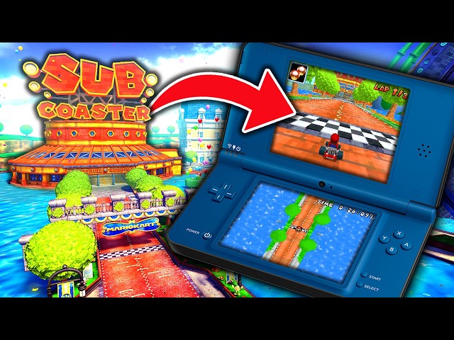What If Mario Kart 8 Deluxe Was Playable on Retro Consoles? 