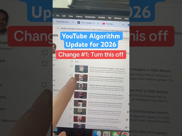 YouTube's NEW 2026 Algorithm Update Explained (Get Subscribers FASTER)