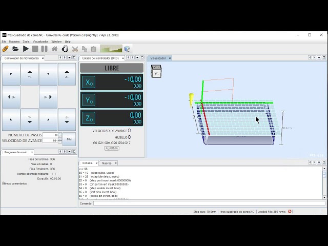 Universal G-code Sender (ugs platform)