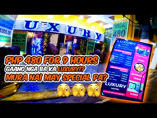 Gaano nga ba ka  LUXURY si LUXURY LODGE? | Reviewing Cheapest Motels in Manila GONE WRONG AGAIN?