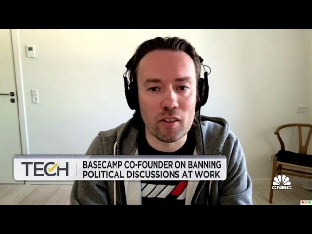 Basecamp co-founder on decision to ban political discussions at work