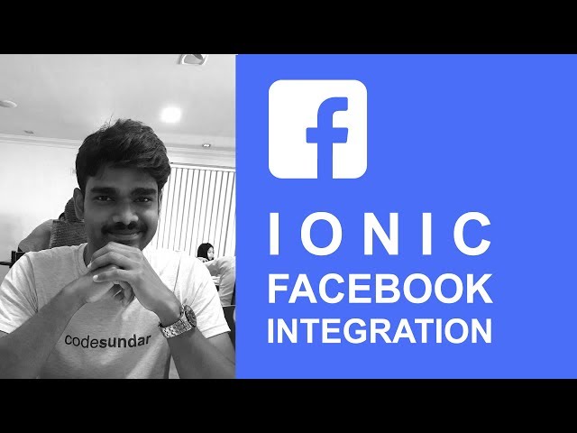 Integrating Facebook login with ionic 2 / 3 | Ionic Tutorial