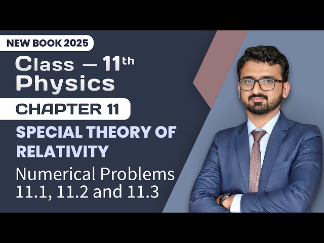 11th Class Physics Chapter 11 | Numerical Problem 11.1, 11.2 and 11.3 | 1st Year New Book 2025