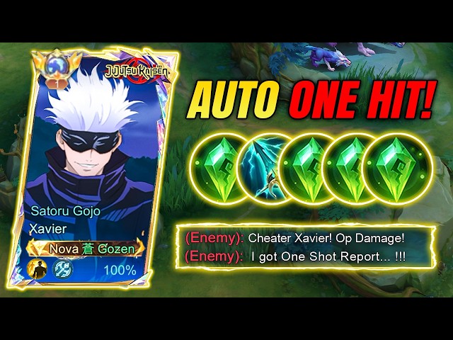 GLOBAL XAVIER ONE HIT BUILD! 200% DAMAGE HACK?😱 (MUST TRY) | XAVIER BUILD AND EMBLEM 2026 | MLBB