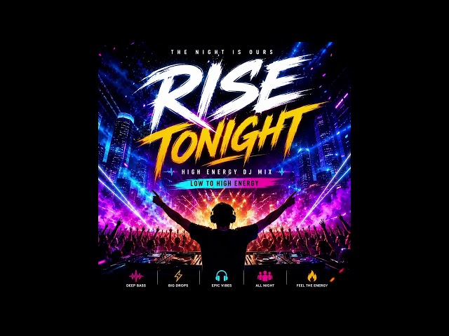 rise tonight album | djmix | RISE TONIGHT  | High Energy DJ Mix | Low to High Energy | EDM Party Mix