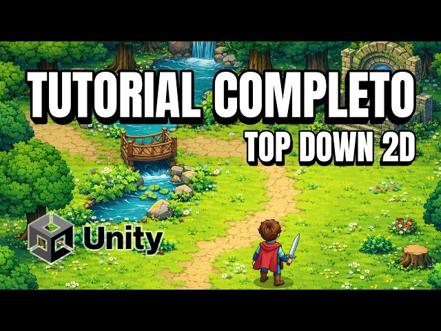 Crea Cualquier Juego 2D Top Down en Unity | Tutorial de Plantilla Modular (+10 Funciones)  (Tuto #1)