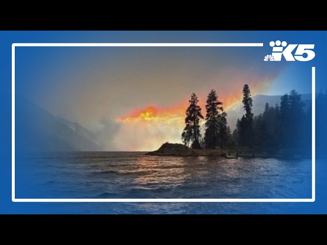 Level 3 'Go Now' evacuations in place for Little Giant Fire in Chelan County