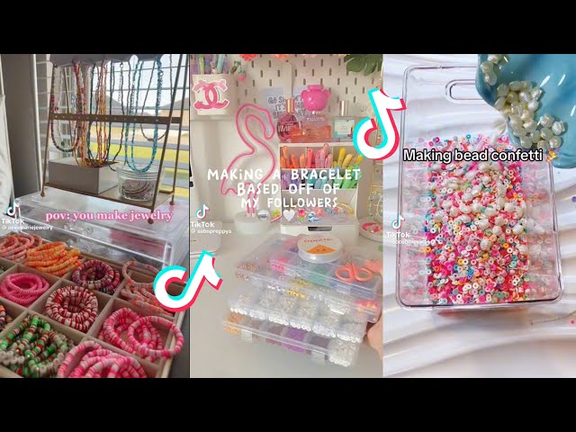 ✨🌸 Clay Bead Bracelet TikTok Compilation 🌸✨ #1 | Bracelet Making TicToks
