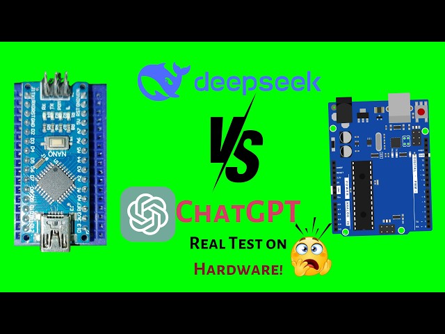 ChatGPT vs DeepSeek The Ultimate AI Battle for Arduino Coding! ⚡💡