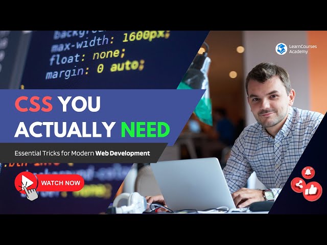 Why You Don't Need to Learn All of CSS