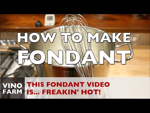 How to make FONDANT for BEES!
