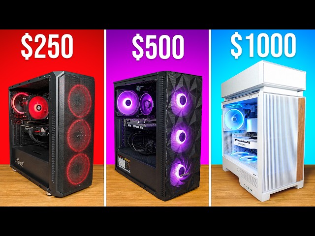 I Built a Gaming PC for Every Budget!
