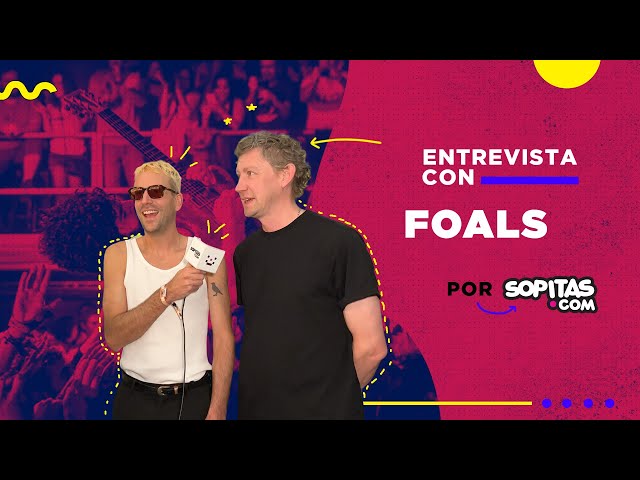 Entrevista con Foals | El regreso de Walter Gervers & 15 años de "Antidotes"