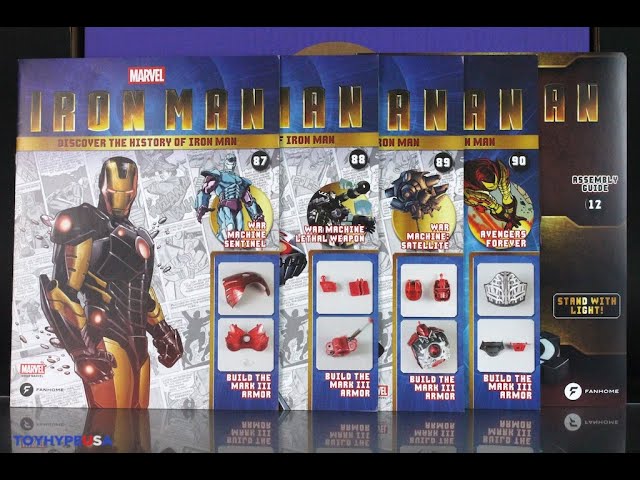 FanHome – Iron Man Partwork Build Up Model Subscription Box #23 Review