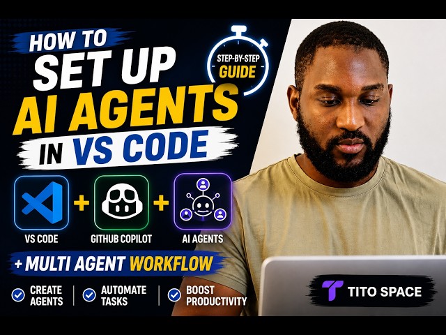 How to Set Up AI Agents in VS Code GitHub Copilot + Multi Agent Workflow