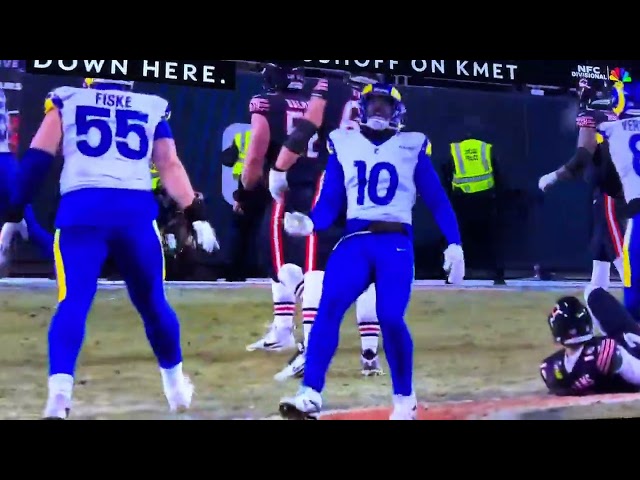 WHAT A SCRIPT! Bears tie the Rams with 18 seconds left after 18-point comeback!