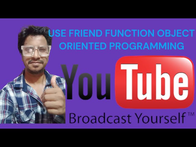 USE FRIENDS FUNCTION IN OBJECT ORIENTED PROGRAMMING LANGUAGE C++