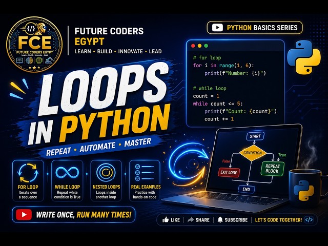 FCE Academy: loops in python