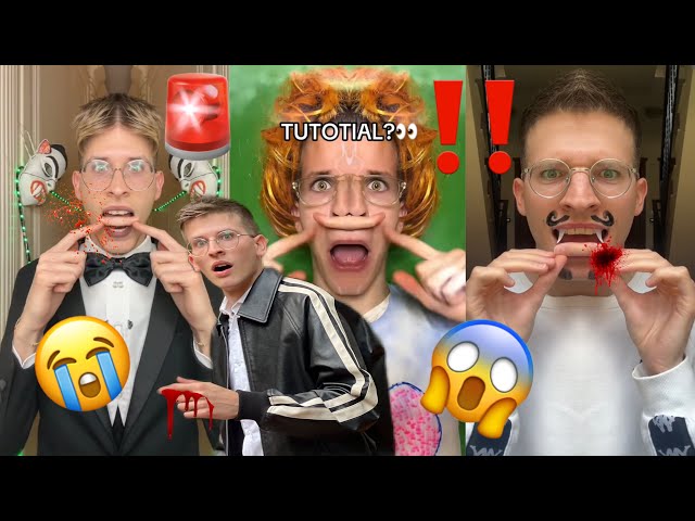 I TRY to EAT finger😳👆🏼Ouch ‼️TUTORIAL mirrored filter🔥Can you?👀#trend #backstage #magic #tutorial