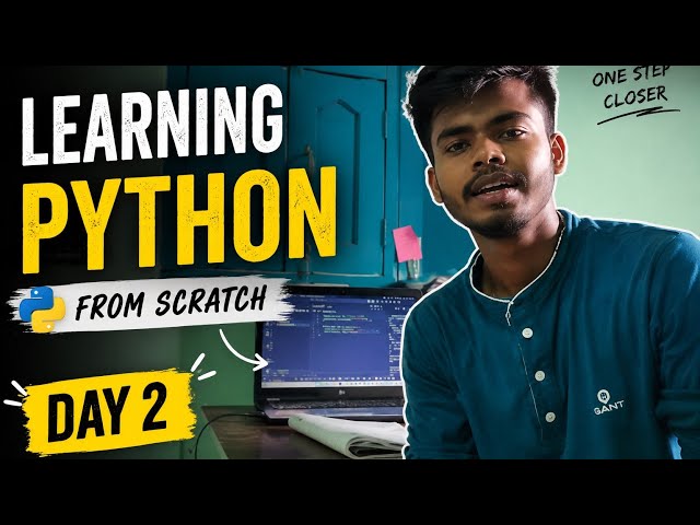Learning Python from Scratch | Day 2 🚀