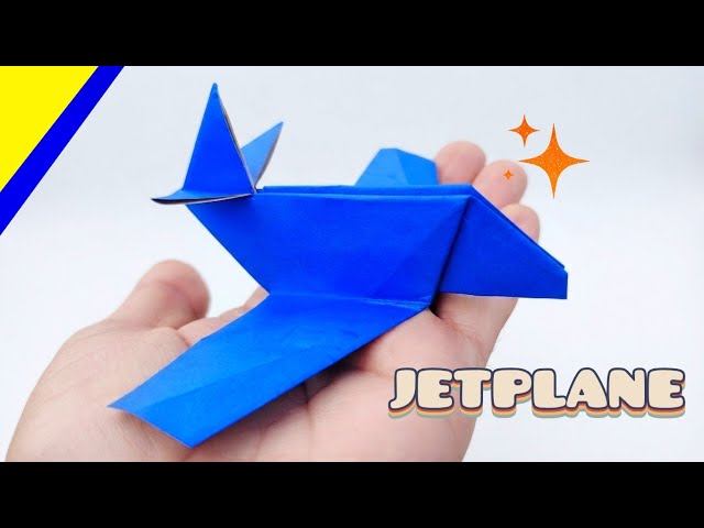 Origami Jet Plane Tutorial ✈️ Easy Step-by-Step Paper Airplane (2026)🔥💯