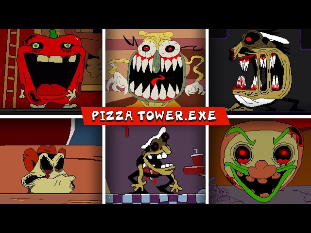 Perman: Pizza Tower, but All the Bosses are HORROR VERSION (Part 2)