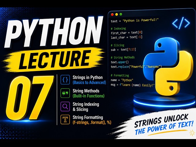 python lecture 7