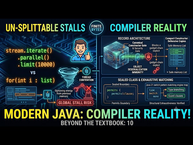 Java Beyond the Textbook: 10. Records, Sealed Boundaries, and Bytecode Reality