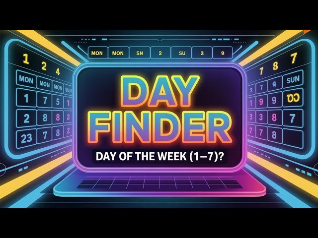 Day of the Week Checker (1–7) | Competitive Programming Logic (Any Language!)