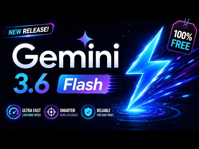 Use Gemini 3.6 Flash Completely FREE – Best AI Coding Setup 2026 | Claude Code Alternative