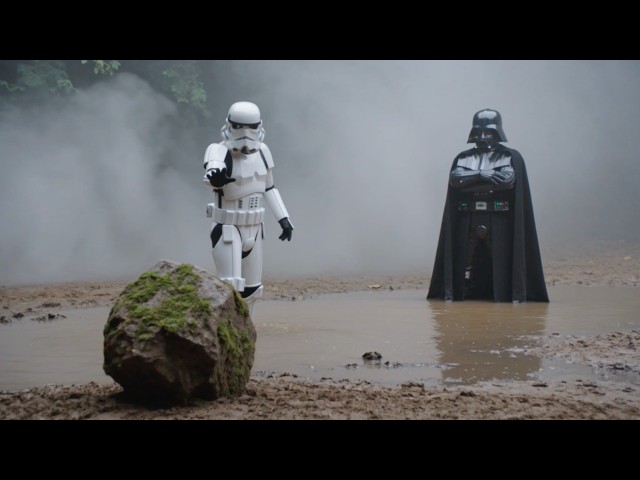 A Stormtrooper Trains to be a Jedi