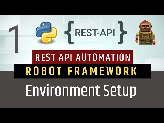 Part1- Environment Setup | Rest API Testing using Robot Framework +Python
