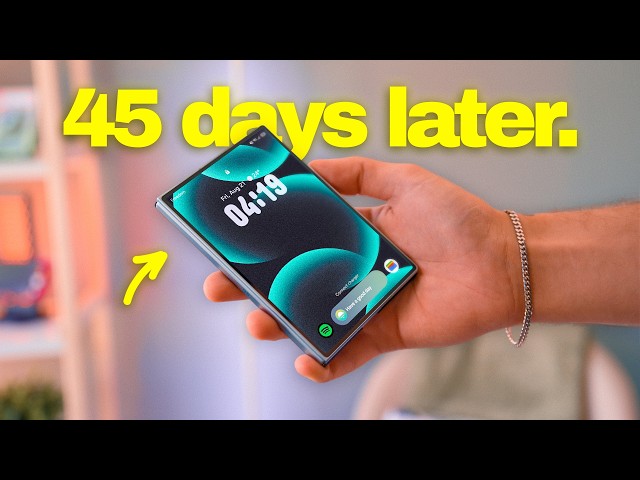 Galaxy Z Fold 8, 45 Days Later: The Honeymoon is Over… (Honest Review)