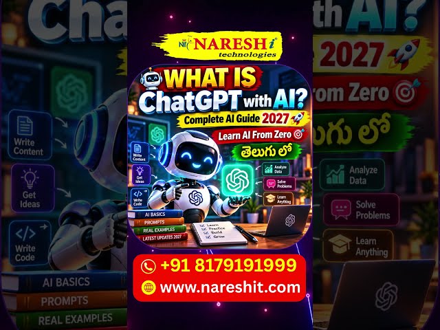 ChatGPT 6 | ChatGPT 6 Complete? AI Beginner Guide 2027 | ChatGPT 6 with AI Jobs | Naresh IT