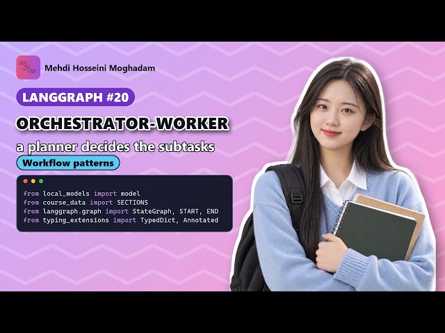 LangGraph #20: Orchestrator-worker – Pattern in LangGraph: Parallel Task Execution #langgraph #ai