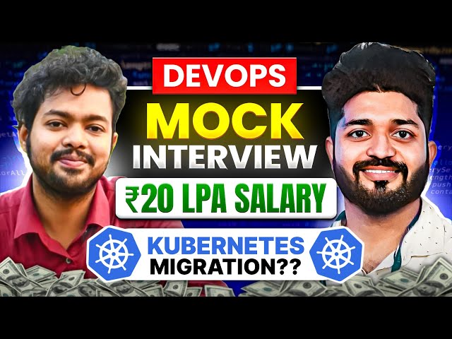 DevOps/SRE HandsOn Mock Interview helped him gain real time experience|He redesigned his project?