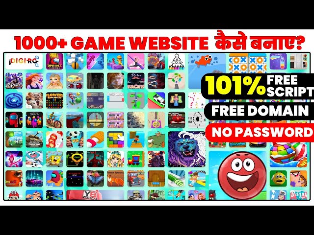 Game Website Kaise Banaye | Game Website Earning  | Apni Online gaming website kaise banaye 2025